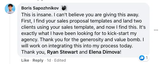 Boris Sapozhnikov -- landed 2 clients